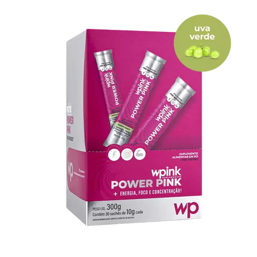 Power Pink de Uva Verde - Pré-Treino – 300g