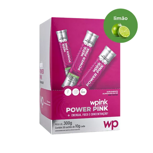 Power Pink de Limão - Pré-Treino – 300g