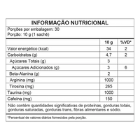 Power Pink de Laranja - Pré-Treino – 300g