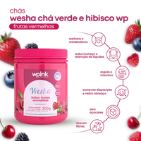 Wesha Chá Verde e Hibisco - 300g